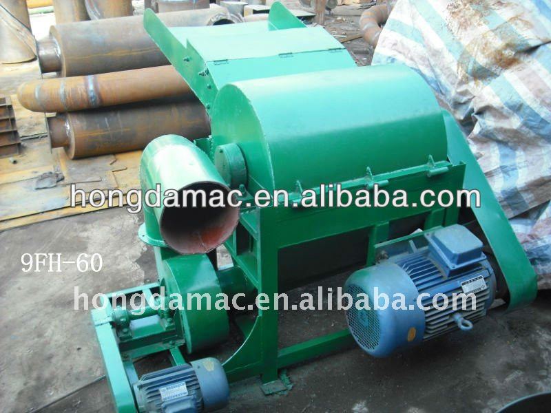 Low investment olive wood crusher machine