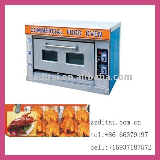 low price 1 layer 2 pan electric deck baking oven