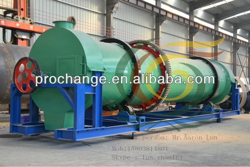 low price and good quality Chicken Manure Drum Dryer of Henan Bochuang