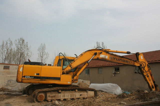 low price used Hyundai 225lc-7 excavator