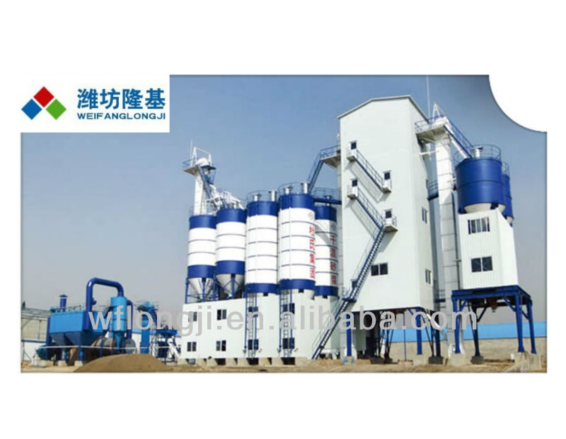 Lower Cost Full-auto Complete line for production of heat preservation mortar,Full-auto Dry Mixed Mortar Machine