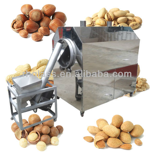 LQ300GX gas roasting machine for cocoa beans