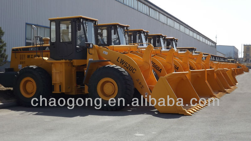 *LW520C 5 ton wheel loader with Cummins engine