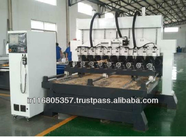 LZ2520-10H CNC wood turning machine Rotary Engraving Machine for Furniture Legs