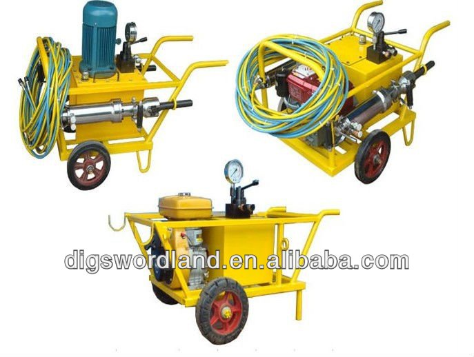 machine DS90 hydraulic rock splitter