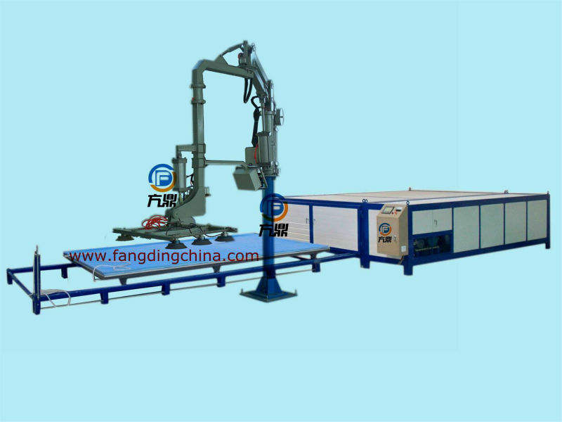 Machine to make glass