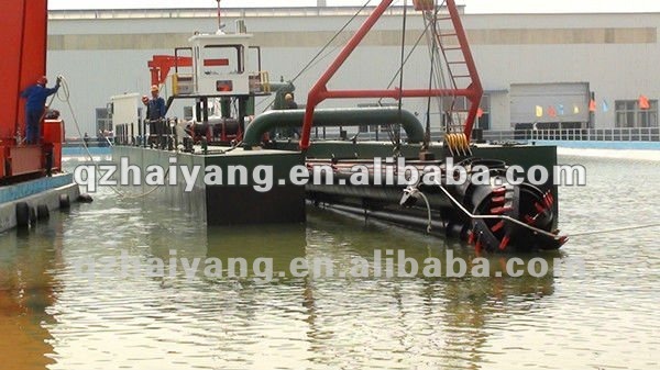 machine vessel dredger for port desilting