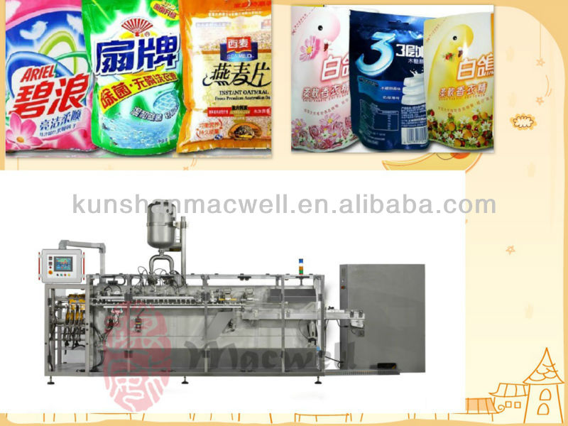 Macwell Food / Beverage / Medical / Chemical / Powder / Liquid / Granule / Wet tissues Horizontal Automatic Packaging Machine