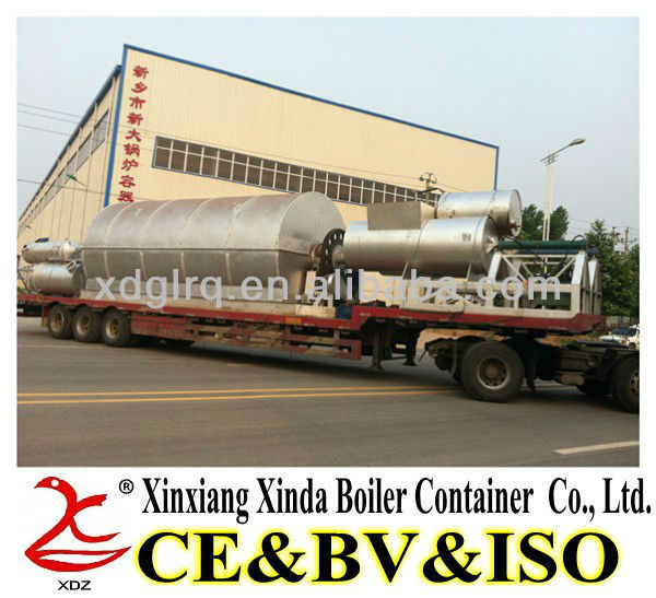 Made-in-China 6th Generation Waste Tire Pyrolysis Plant to Fuel Oil