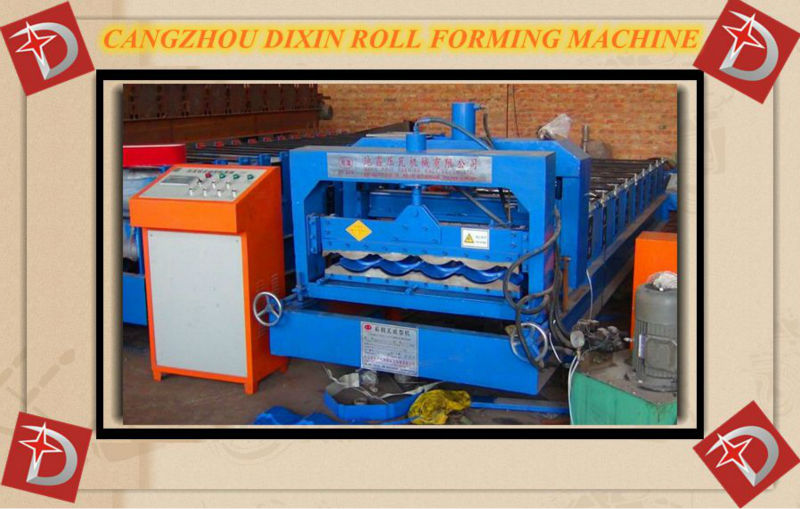 Made in CHINA 828/1035-207-28circular arc glazed tile roll forming machine made in CHINA