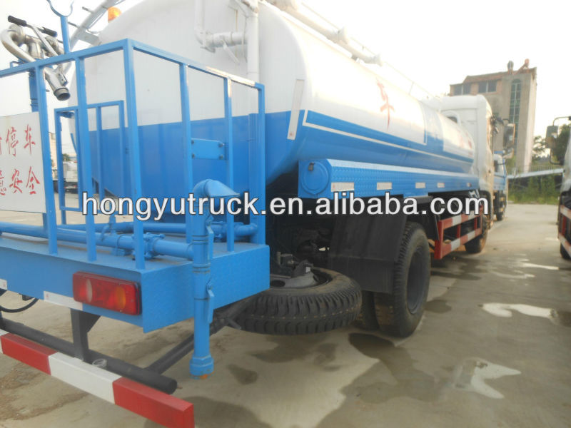 made in China Dongfeng 12m3 chemical liquid water truck