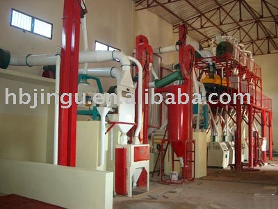 maize flour milling machine