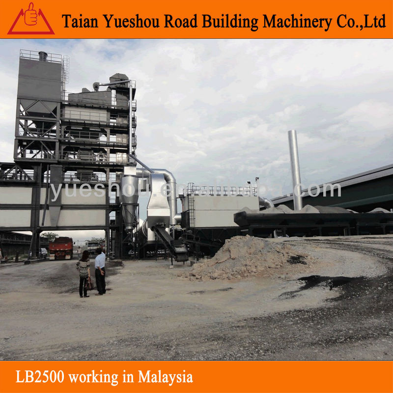 Malaysia worksite For Asphalt Plant LB2500