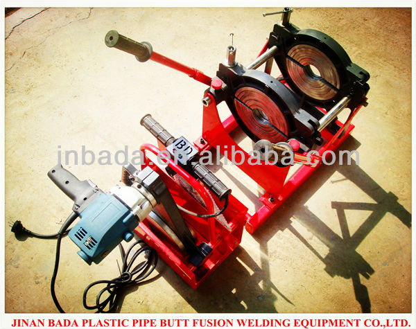 manual 200 (2 fixtures) pe pipe welder