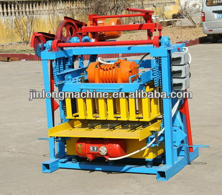 MANUAL CEMENT / concrete blocks making machine QTJ4-45 / small machinery product