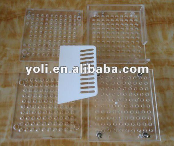 manual eco-friendly material capsule filling board