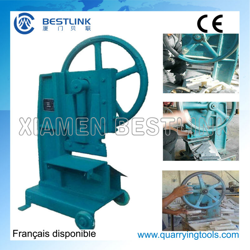 Manual/Electric marble mosaic stone/tile strip cutting/splitting machine