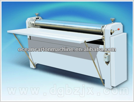 Manual Gluing Machine for corrugated paperboard