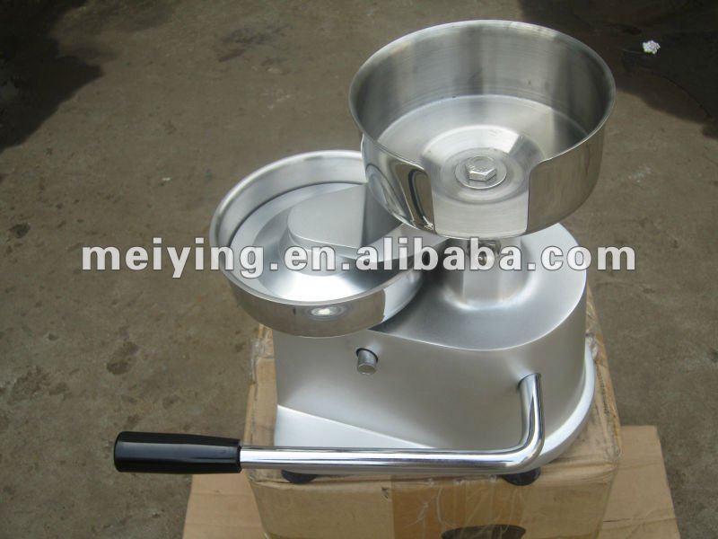 manual hamburger patty press maker in China