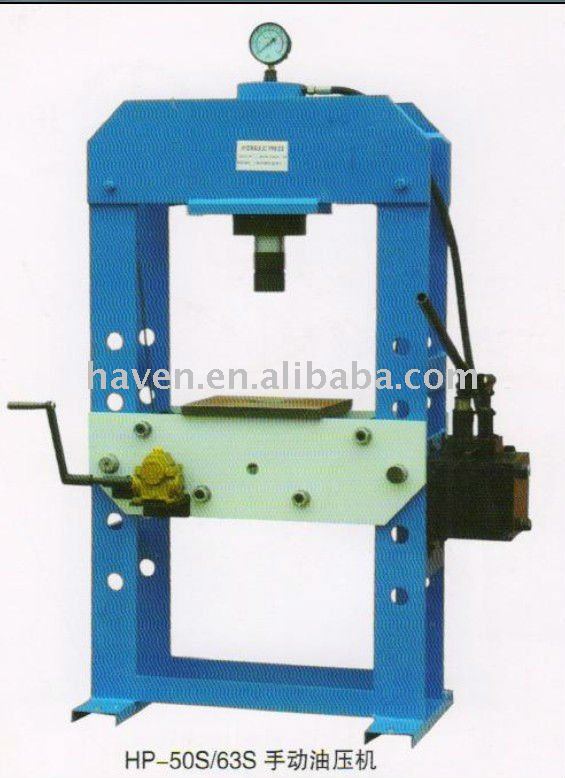 Manual hand press machine