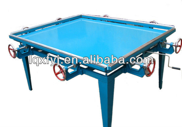 Manual mesh stretching machine for sale