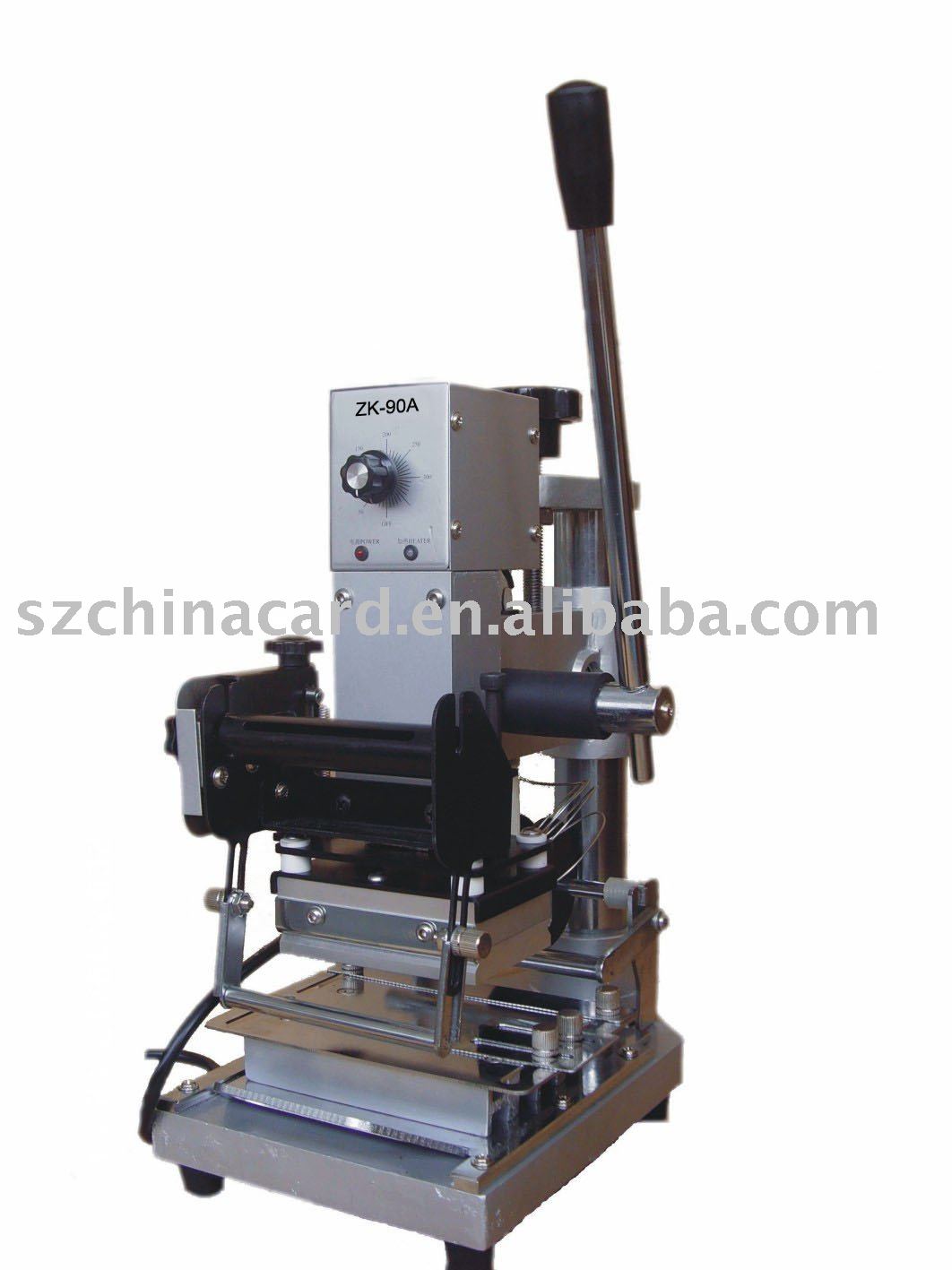 Manual of ZK-90A Bronzing Machine/hot foil stamping machine