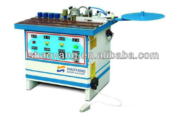 Manual sealing side machine/edge banding machine