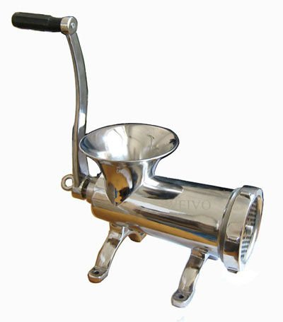 manual stainless steel meat grinder