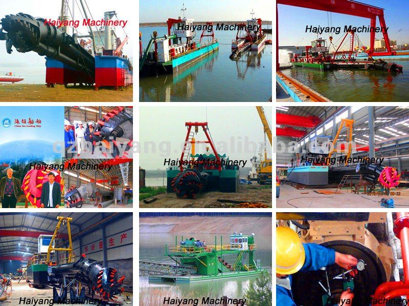 Manufacture 800CBM Suction Dredger HLC200