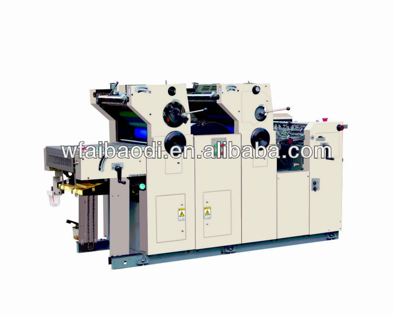 Manufacture,ZF262C double-color poster offset printing press from Weifang