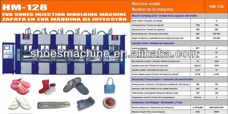 Maquina Inyectadora Para EVA