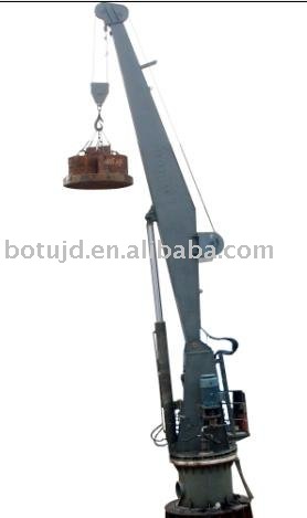 marine electric hydraulic crane