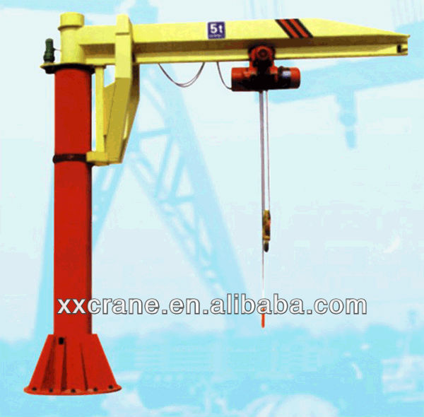 Marine slewing manual cranes