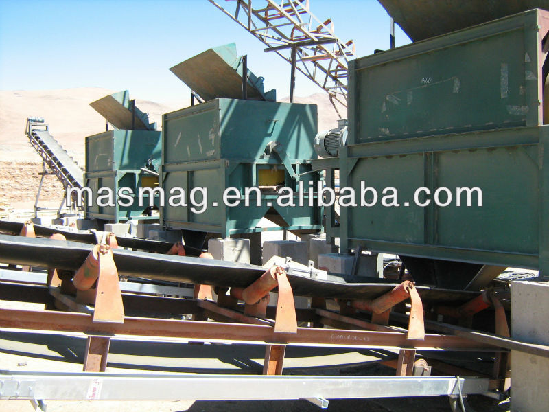 MAS Baiyun Dry Drum Magnetic Separator For Magnetite Ore (CTL 0918)