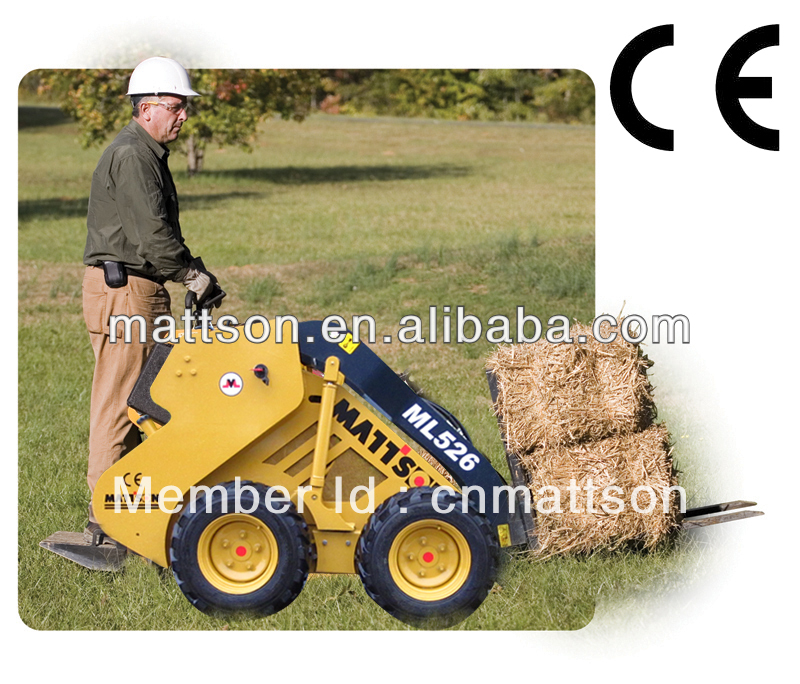 Mattson CE 25hp mini wheel loader ML525W