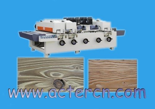 Maxwidth 1300mm Wood brushing machine