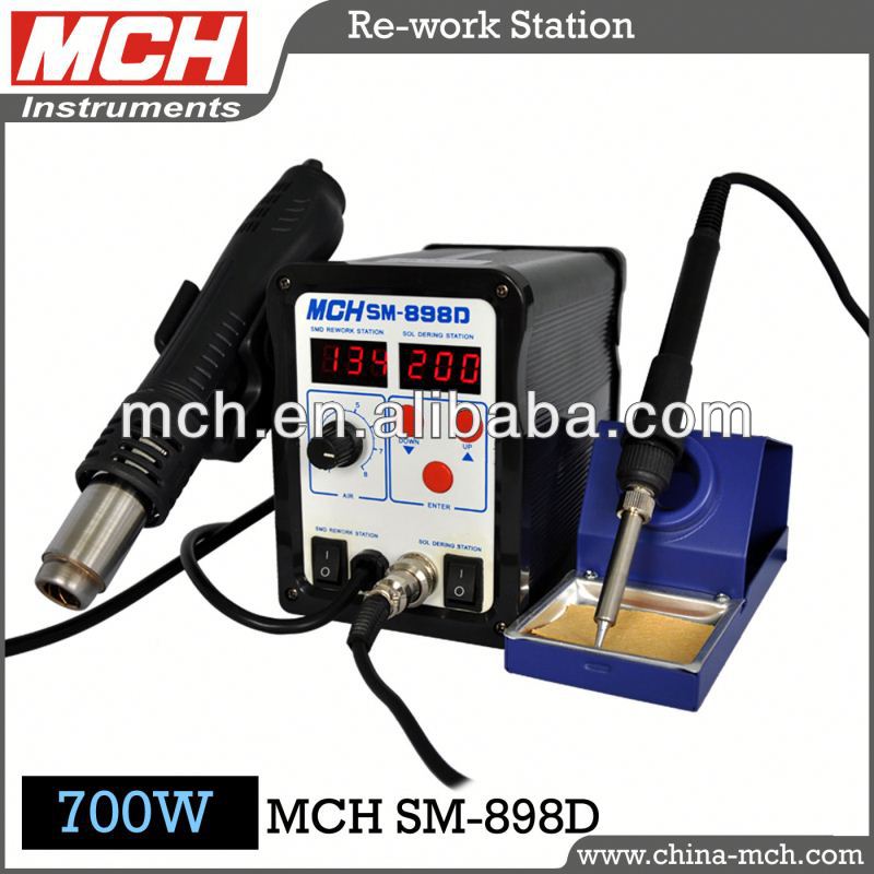 MCH SM-898D Rework Soldering Station digital display 700W