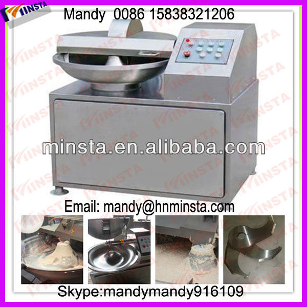 Meat bowel cutter / Meat Bowel Cutter with CE. Output 80L per pan.