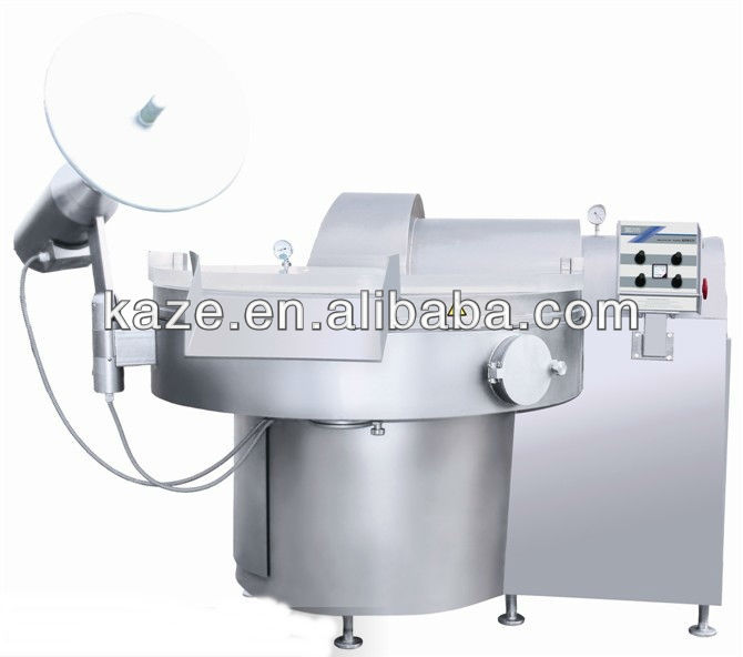 Meat cutting and mixing machine