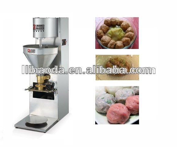 Meatballs manufacturing machinery