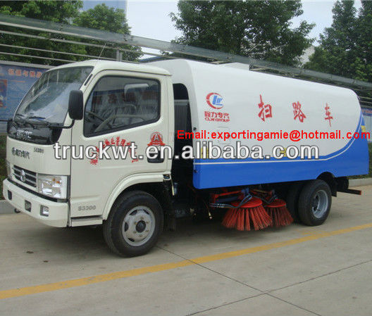 mechanical broom sweeper truck