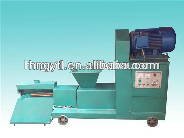 Mechanical press biofuel Charcoal making machine