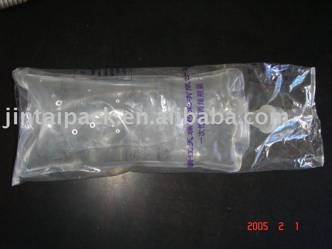 Medical infusion bottles repacking machine