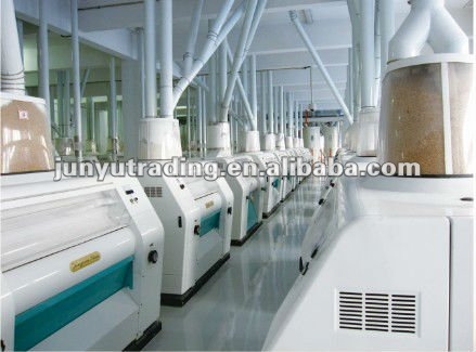 Medium scale 40-80tons wheat flour mill