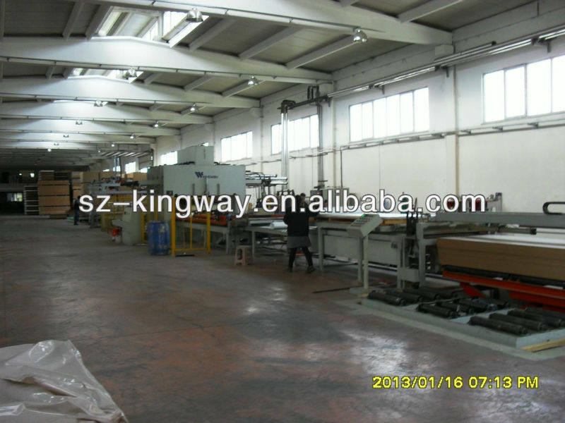 melamine laminating hot press