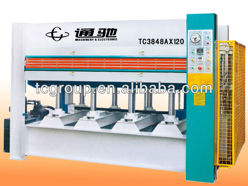 melamine lamination hot press machine