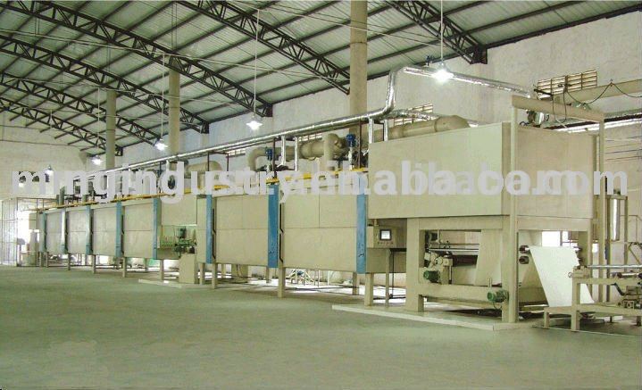 melamine paper one step impregnation line