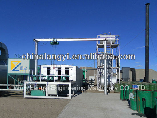 Melting machinery for drummed bitumen