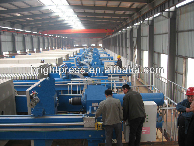 Membrane Press filter for Wastewater Treatment