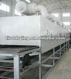 mesh-belt dryer for desiccated coconut